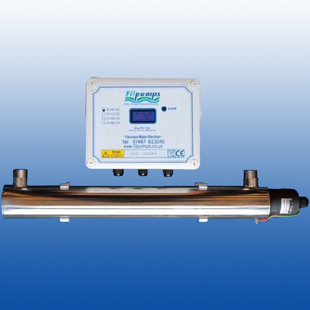 Filpumps Ultra Violet Steriliser Units + Auto Shut Off Valve (On Selected Models)