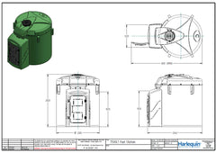 Harlequin 7500ltr Fuel Station with Fuel Management System