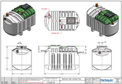 HydroClear Sewage Treatment Plants - 6PE to 50PE