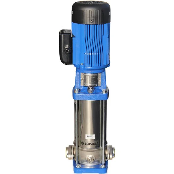 Lowara Variable Speed Vertical Multistage Pumps - Series e-SVH 3SV Single Phase
